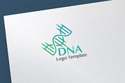 DNA Logo Template