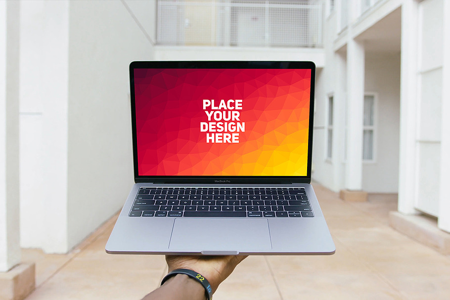 MacBook Mock-up#9 in Mobile & Web Mockups - product preview 8