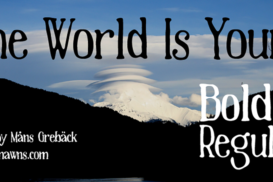 The World Is Yours in Serif Fonts - product preview 8