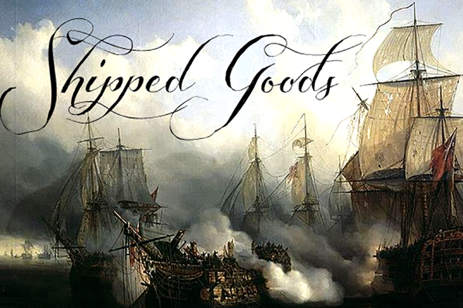Shipped Goods in Script Fonts - product preview 8