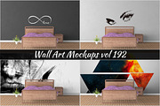 Wall Mockup - Sticker Mockup Vol 192