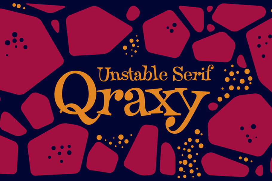 Qraxy in Serif Fonts - product preview 8