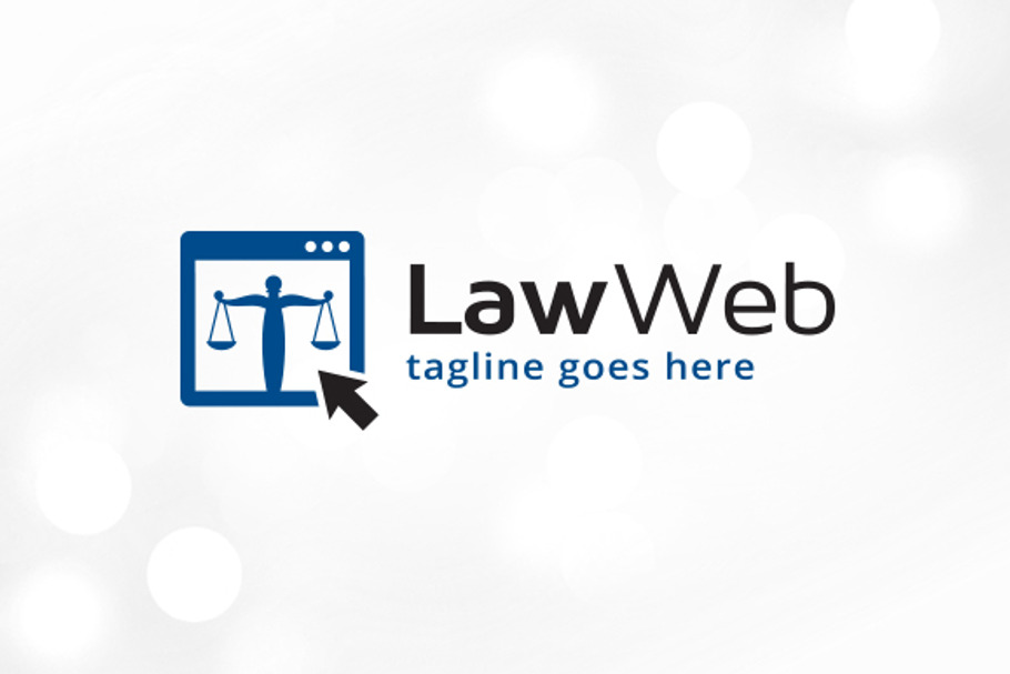 Law Web Logo Template in Logo Templates - product preview 8