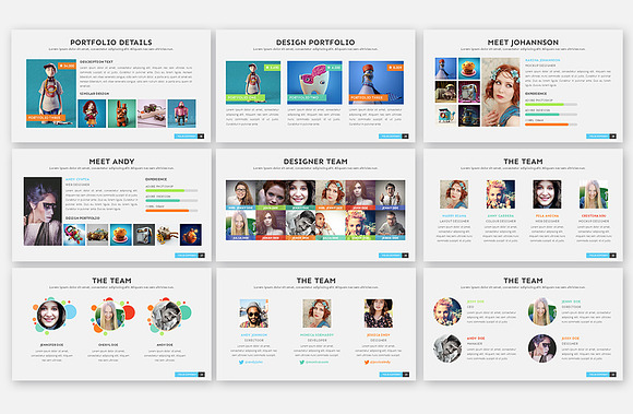 Maiga PowerPoint Template in PowerPoint Templates - product preview 3