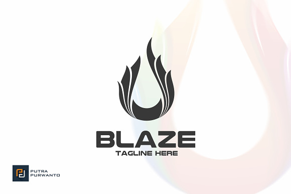 Blaze / Fire - Logo Template in Logo Templates - product preview 1