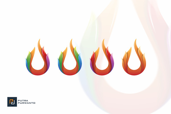 Blaze / Fire - Logo Template in Logo Templates - product preview 2