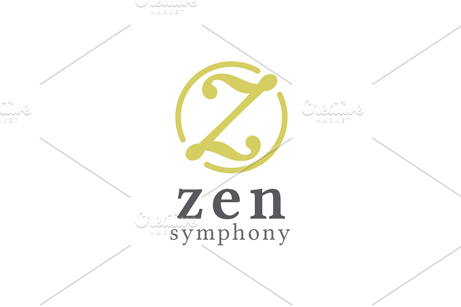 Zen Symphony - Letter Z Logo in Logo Templates - product preview 8
