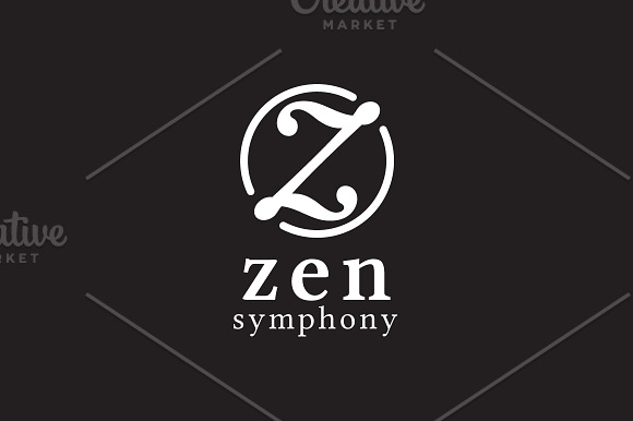 Zen Symphony - Letter Z Logo in Logo Templates - product preview 3