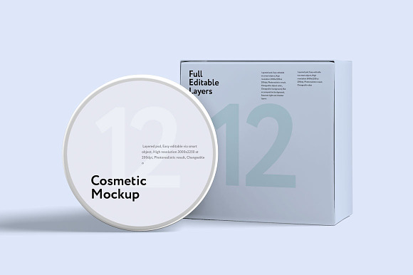 Cosmetics mock-up in Product Mockups - product preview 1