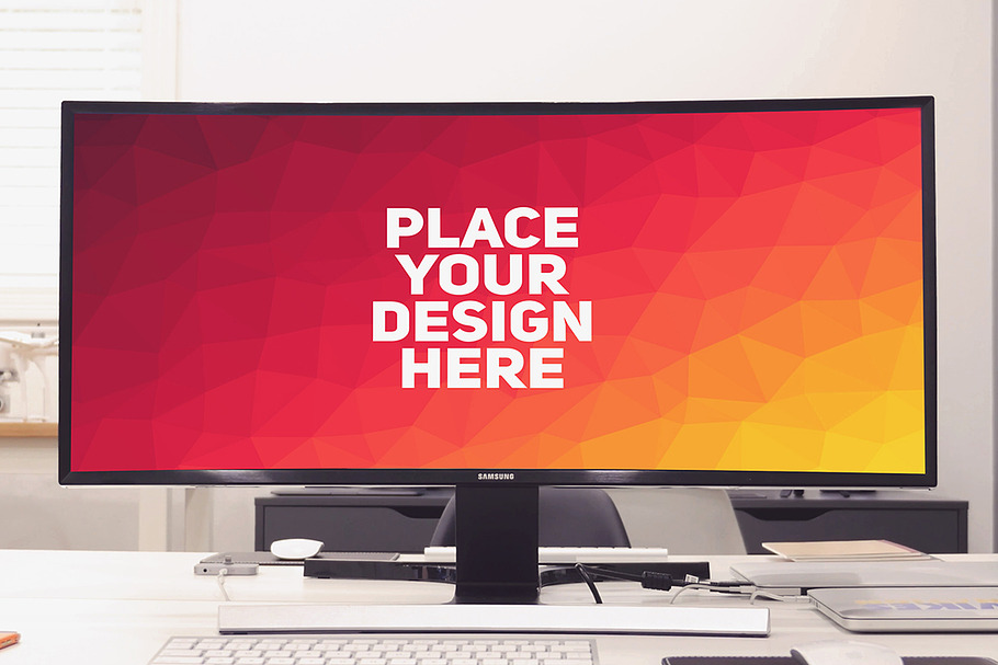 PC Monitor Mock-up#20 in Product Mockups - product preview 8