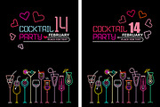Valentine's Day Cocktail Party A4