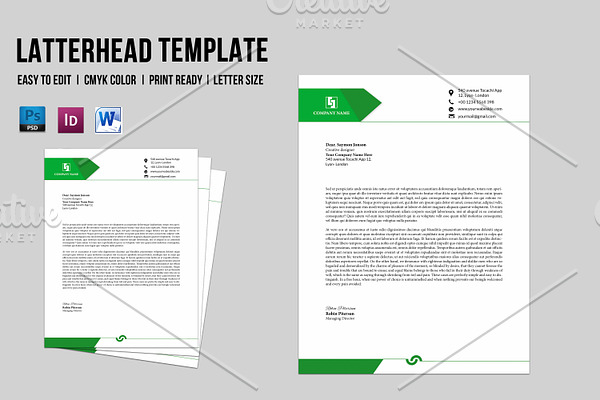 Multipurpose Letterhead Template-V07