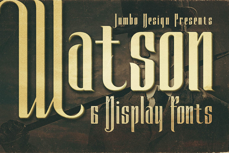 Watson - Vintage Display Font