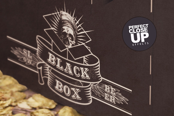 6 Pack Beer Box Mockup in Product Mockups - product preview 4