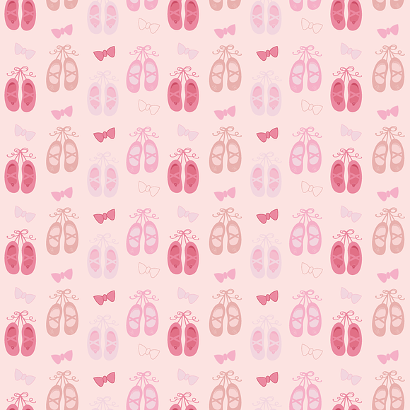 Pink Ballerinas in Illustrations - product preview 4