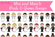 Mix & Match Bride & Groom Images