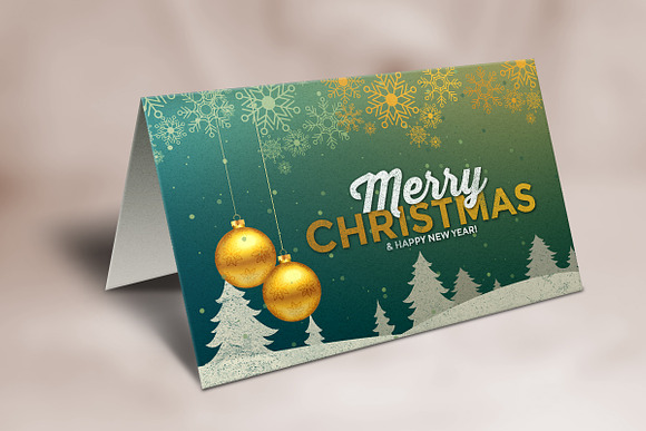 Tarjetas’ (Christmas Greeting cards) in Card Templates - product preview 4