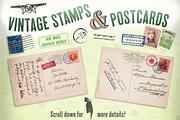 Vintage Stamps & Postcards