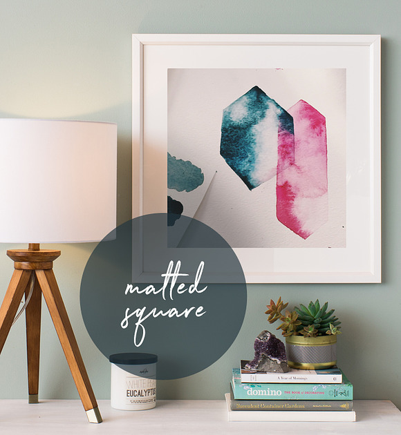 XL Square Print Mockup in Print Mockups - product preview 2