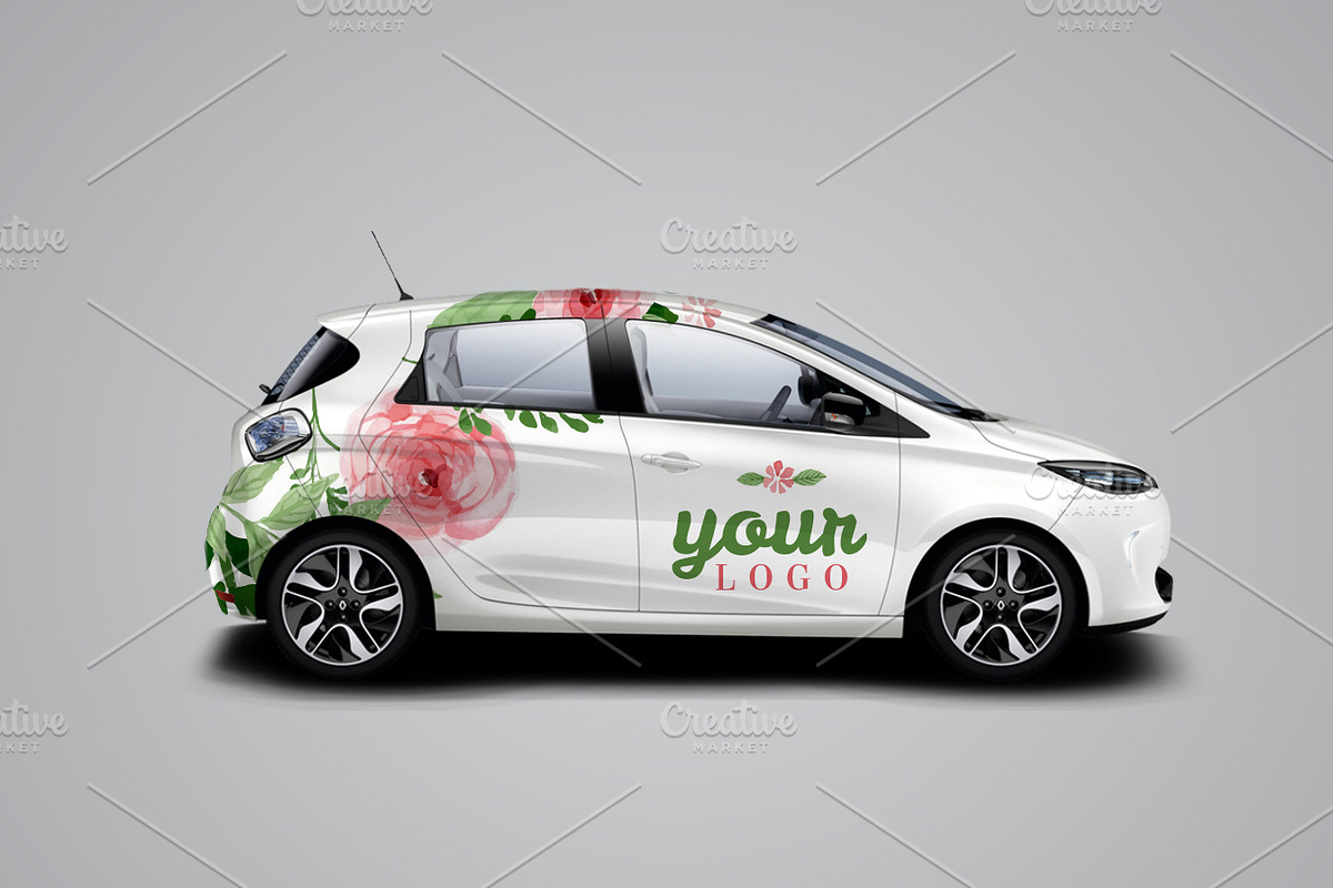 Car Mockup in Product Mockups - product preview 8