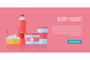 Berry Yogurt, Dairy Products
