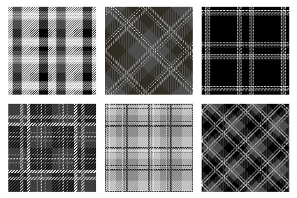 Tartan seamless plaid patterns in Patterns - product preview 1