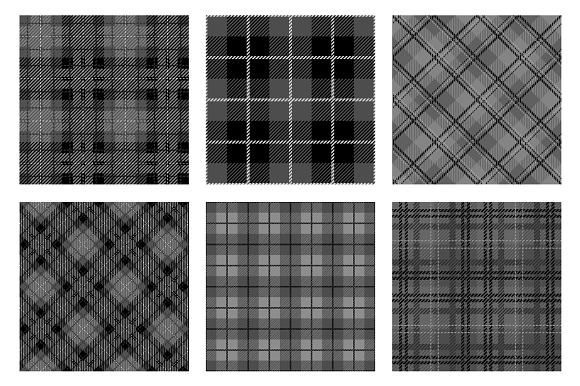 Tartan seamless plaid patterns in Patterns - product preview 2