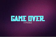 Game Over typeface
