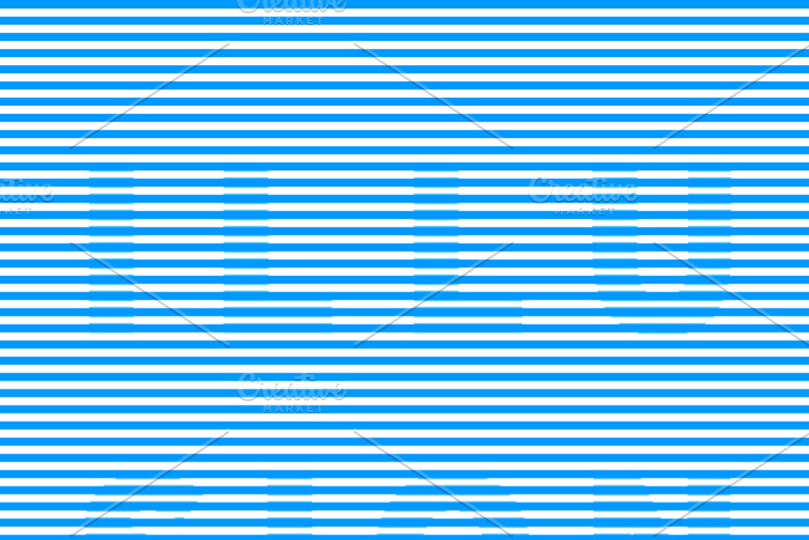 Blue optical illusion with text