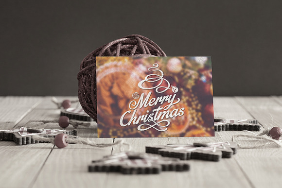 Tarjetas’ (Christmas Greeting cards) in Card Templates - product preview 6