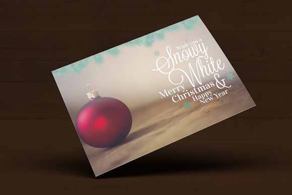 Tarjetas’ (Christmas Greeting cards) in Card Templates - product preview 8