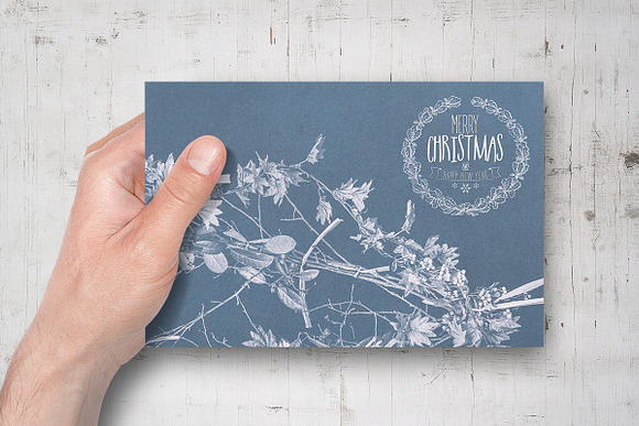 Tarjetas’ (Christmas Greeting cards) in Card Templates - product preview 9