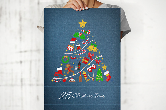 Iconos' (Christmas Icons) in Graphics - product preview 4