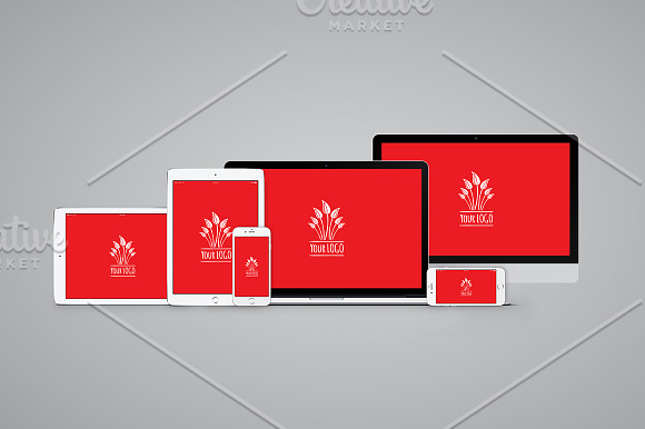 Responsive Screen Mockup Pack in Product Mockups - product preview 1