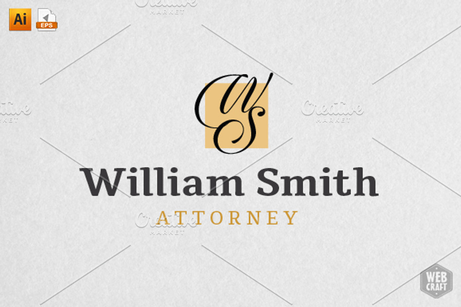 William Smith Attorney/Legal Logo