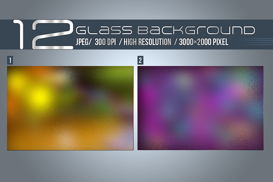 12 Glass Bagrounds  in Textures - product preview 8