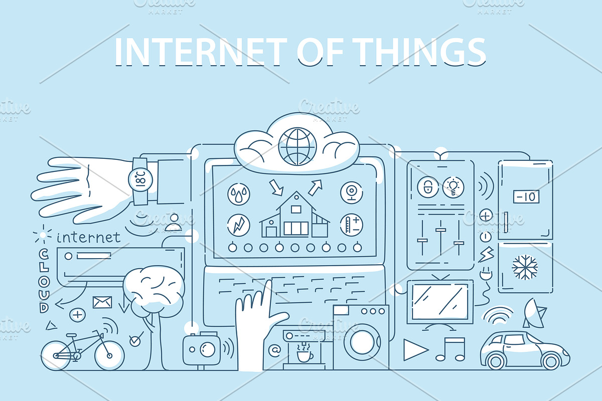 Internet of things in Illustrations - product preview 8