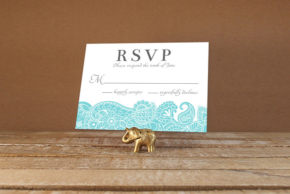 Wedding Invite Mockup in Product Mockups - product preview 1