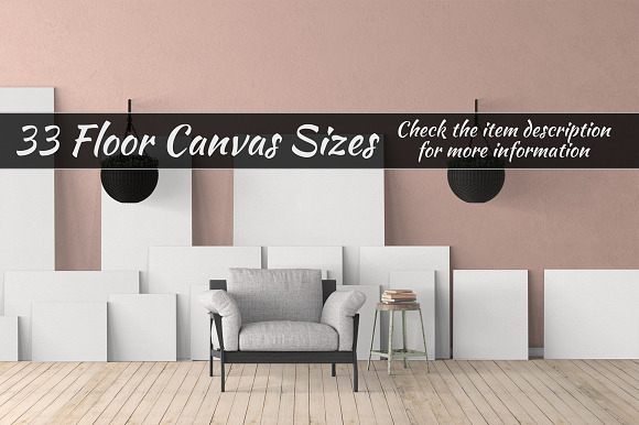 Canvas Mockups Vol 204 in Print Mockups - product preview 2