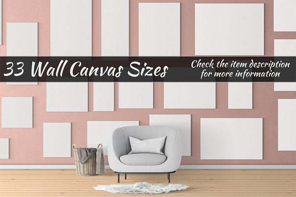 Canvas Mockups Vol 208 in Print Mockups - product preview 1