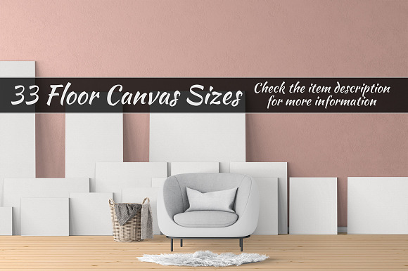 Canvas Mockups Vol 208 in Print Mockups - product preview 2