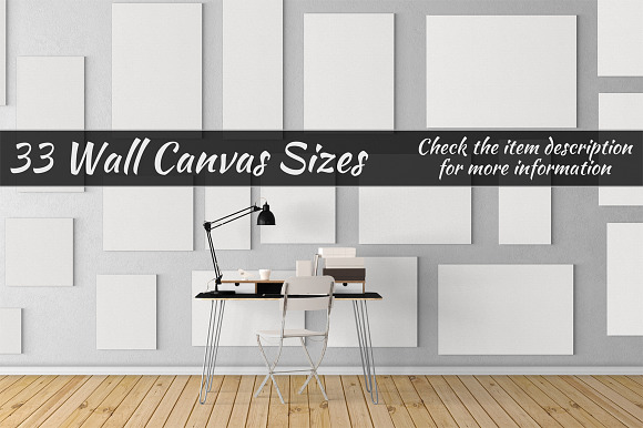 Canvas Mockups Vol 210 in Print Mockups - product preview 1