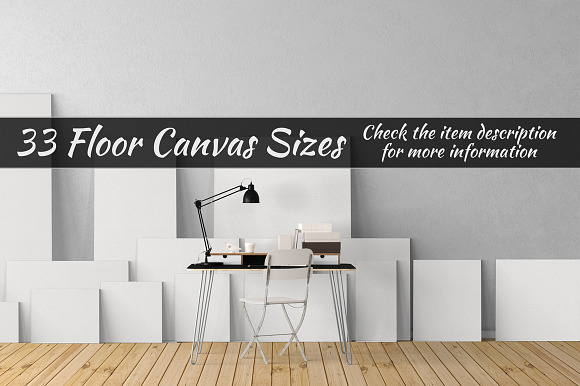 Canvas Mockups Vol 210 in Print Mockups - product preview 2