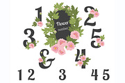 №221 Peon Flower numbers