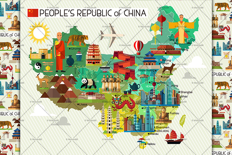 China Travel Collection in Illustrations - product preview 8