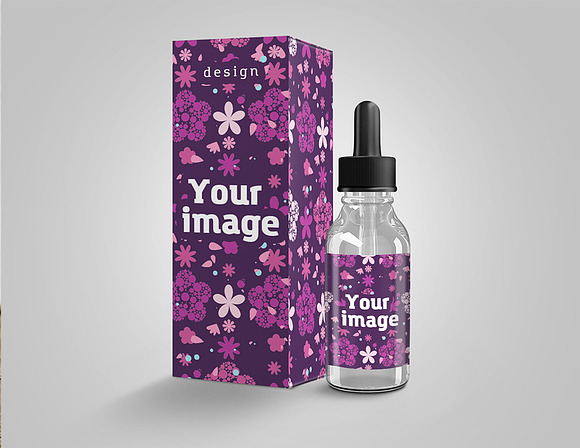 Vape smoking Dropper Bottle Mockup in Product Mockups - product preview 4