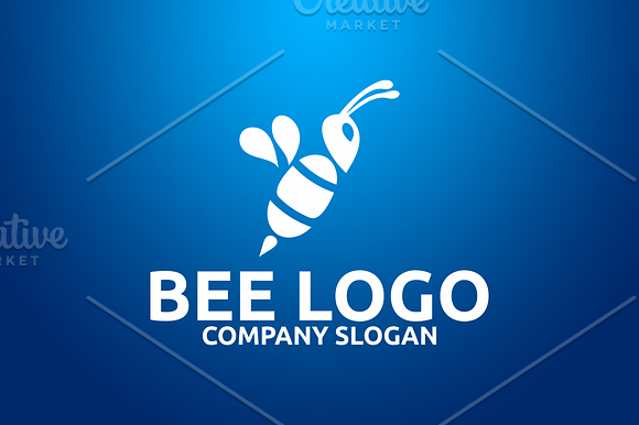 Bee Logo in Logo Templates - product preview 2