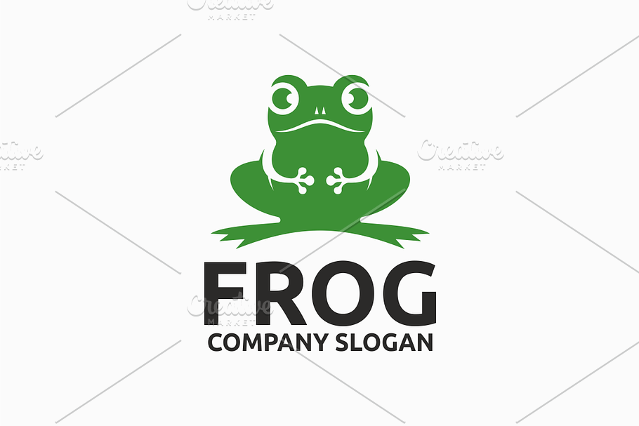 Frog in Logo Templates - product preview 8