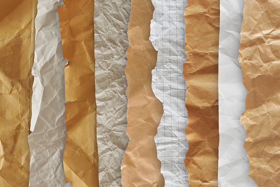 Crumpled Paper Textures in Textures - product preview 8