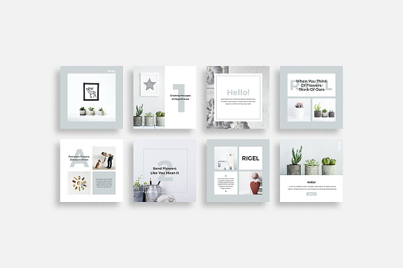 Rigel Social Media Pack in Instagram Templates - product preview 1